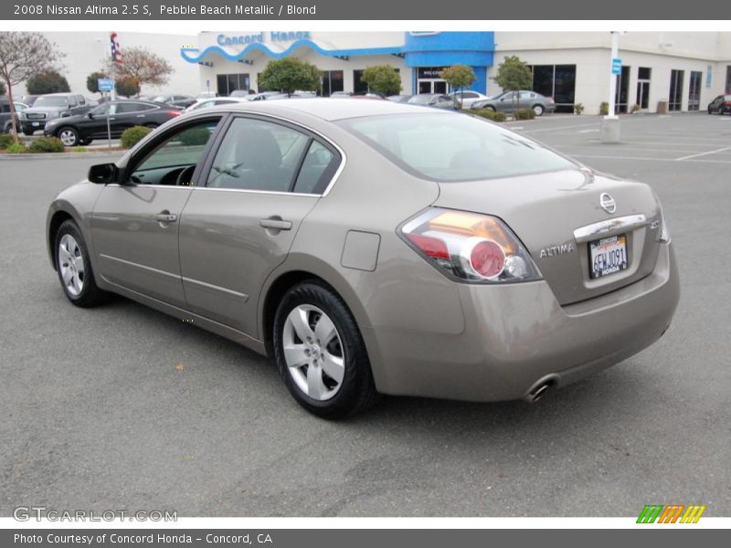 Pebble Beach Metallic / Blond 2008 Nissan Altima 2.5 S