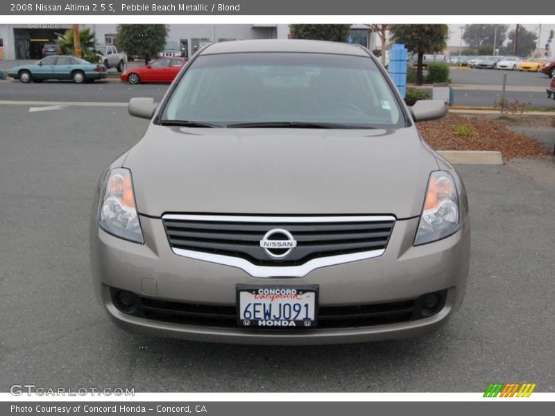 Pebble Beach Metallic / Blond 2008 Nissan Altima 2.5 S