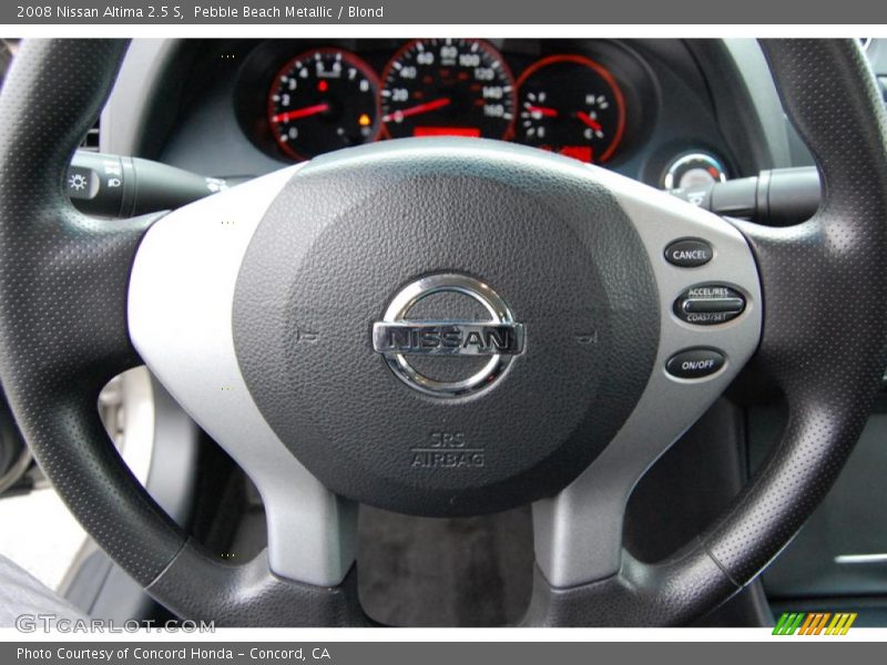 Pebble Beach Metallic / Blond 2008 Nissan Altima 2.5 S