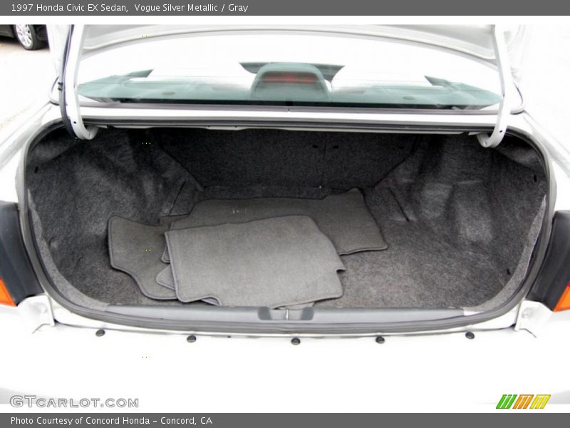 Vogue Silver Metallic / Gray 1997 Honda Civic EX Sedan