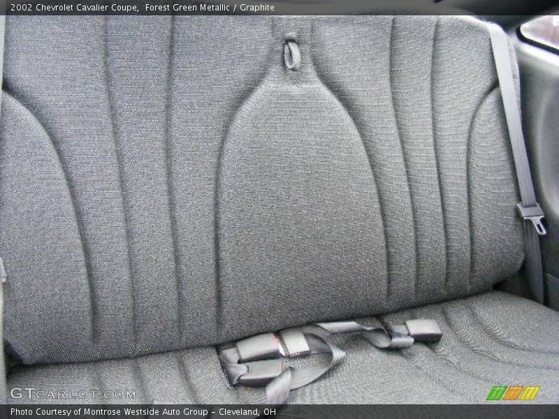 Forest Green Metallic / Graphite 2002 Chevrolet Cavalier Coupe