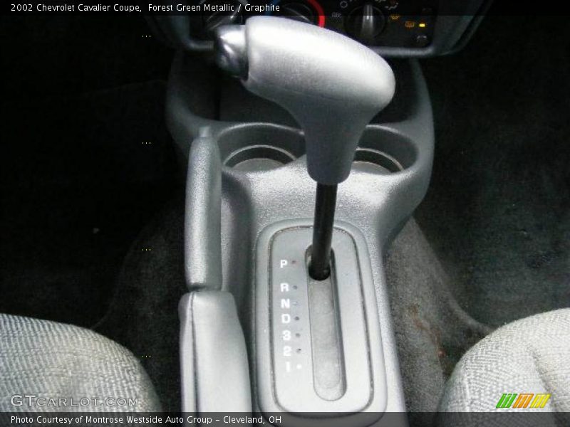Forest Green Metallic / Graphite 2002 Chevrolet Cavalier Coupe