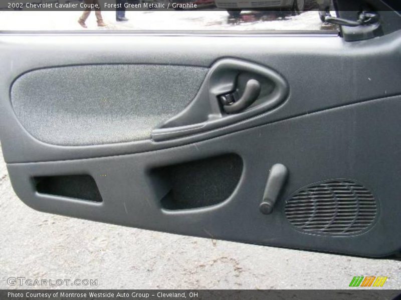 Forest Green Metallic / Graphite 2002 Chevrolet Cavalier Coupe