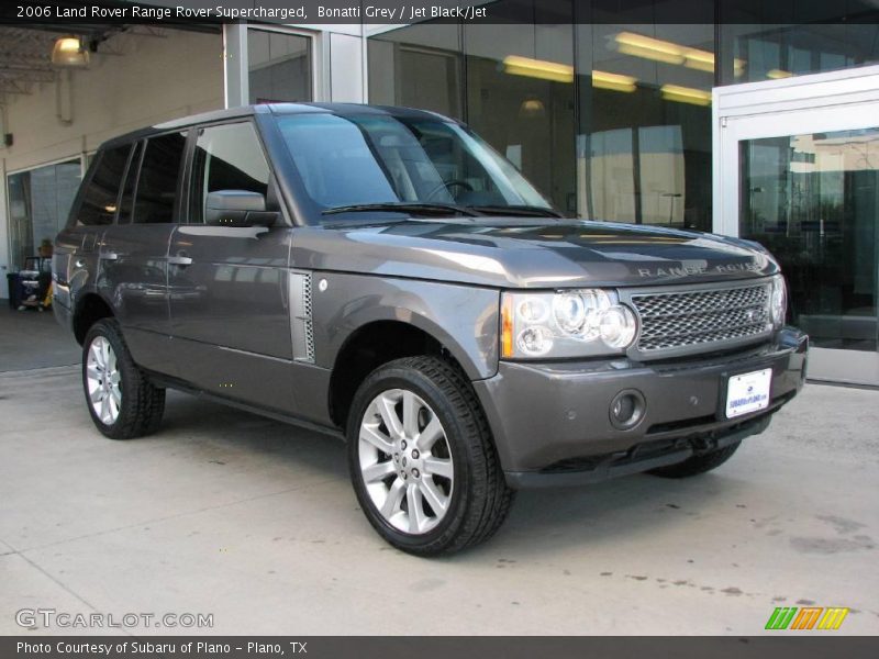 Bonatti Grey / Jet Black/Jet 2006 Land Rover Range Rover Supercharged