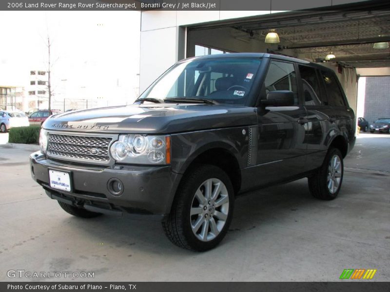 Bonatti Grey / Jet Black/Jet 2006 Land Rover Range Rover Supercharged