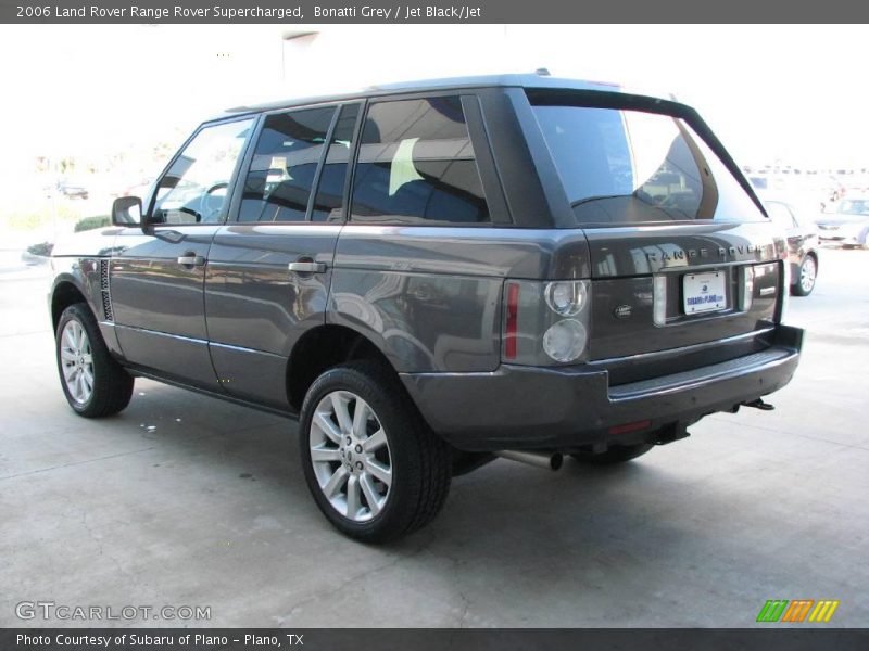 Bonatti Grey / Jet Black/Jet 2006 Land Rover Range Rover Supercharged