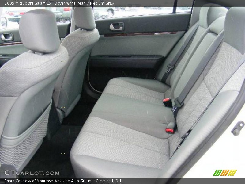 Dover White Pearl / Medium Gray 2009 Mitsubishi Galant ES