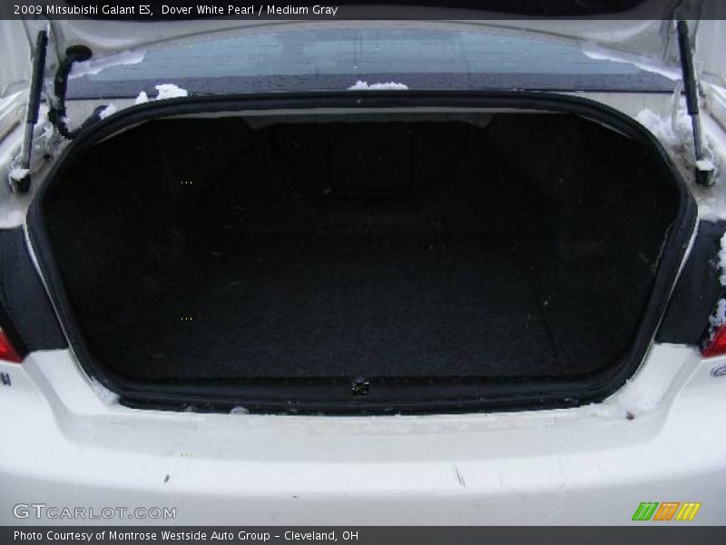 Dover White Pearl / Medium Gray 2009 Mitsubishi Galant ES