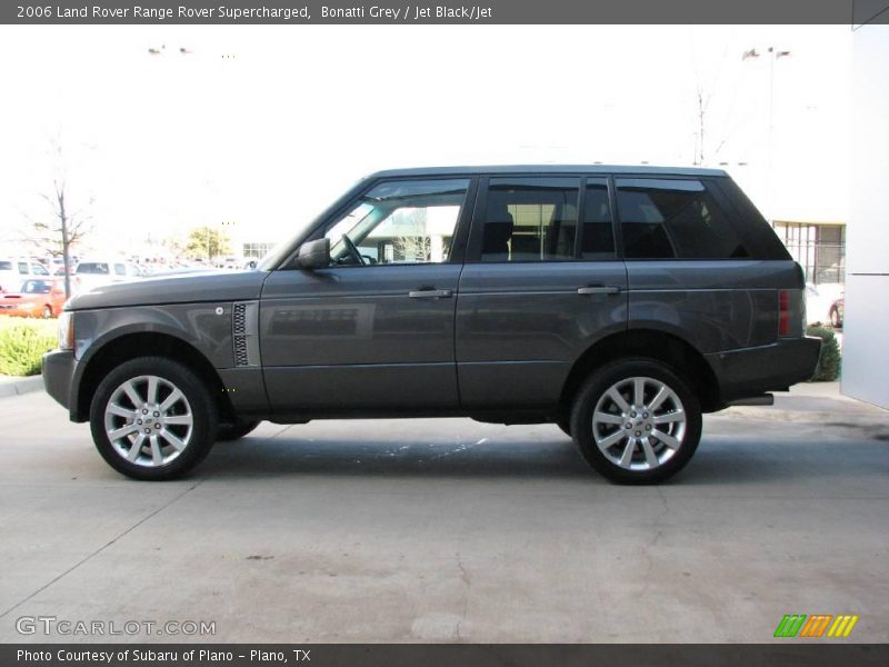 Bonatti Grey / Jet Black/Jet 2006 Land Rover Range Rover Supercharged