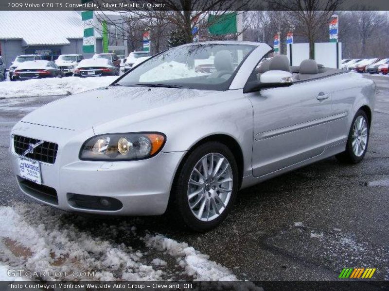 Silver Metallic / Quartz 2009 Volvo C70 T5 Convertible