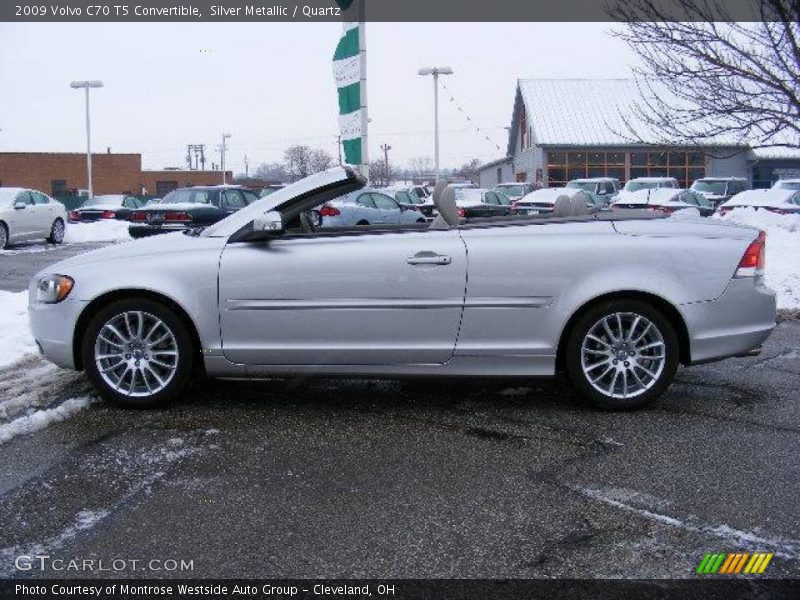 Silver Metallic / Quartz 2009 Volvo C70 T5 Convertible
