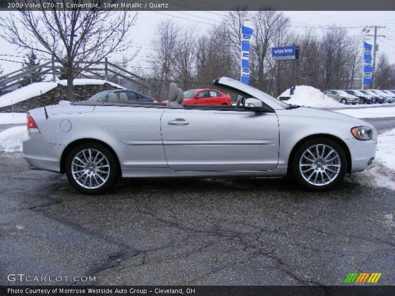 Silver Metallic / Quartz 2009 Volvo C70 T5 Convertible