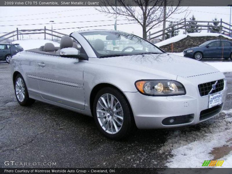 Silver Metallic / Quartz 2009 Volvo C70 T5 Convertible