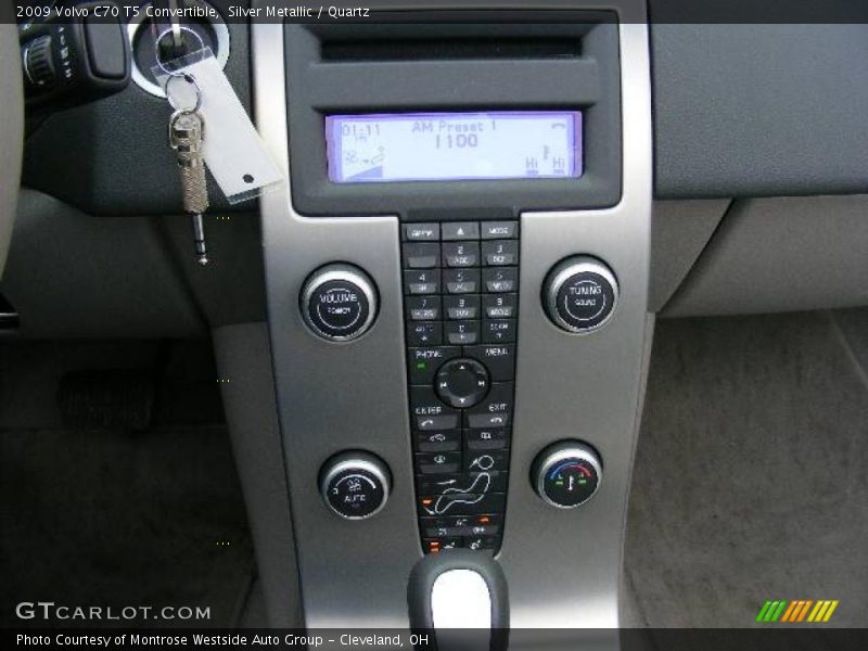 Silver Metallic / Quartz 2009 Volvo C70 T5 Convertible