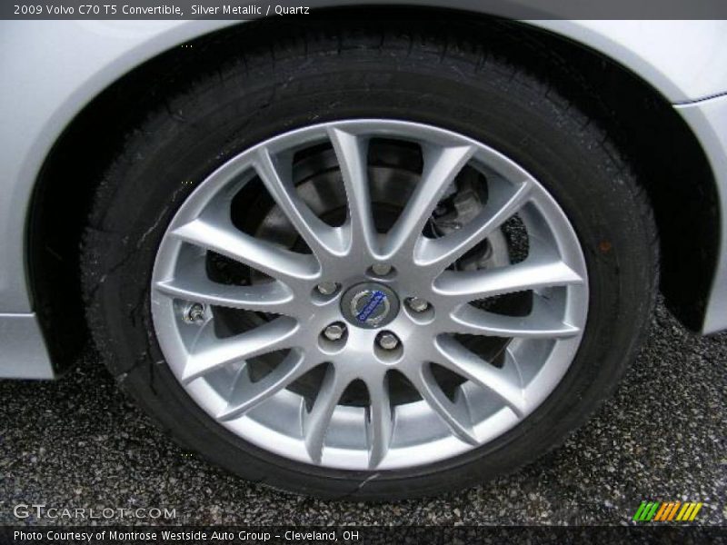 Silver Metallic / Quartz 2009 Volvo C70 T5 Convertible