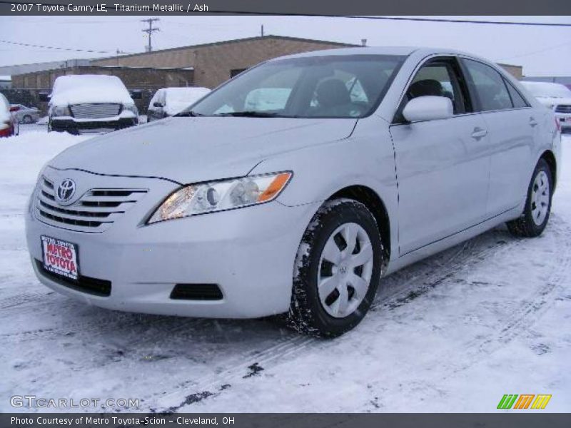 Titanium Metallic / Ash 2007 Toyota Camry LE