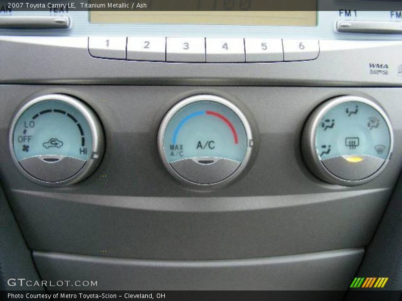 Titanium Metallic / Ash 2007 Toyota Camry LE