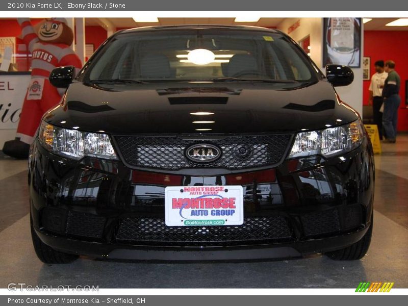 Ebony Black / Stone 2010 Kia Forte LX