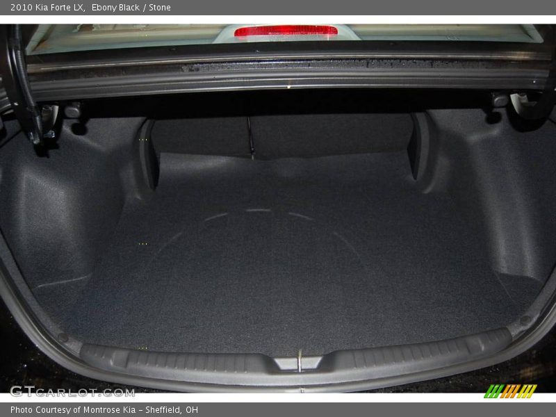Ebony Black / Stone 2010 Kia Forte LX