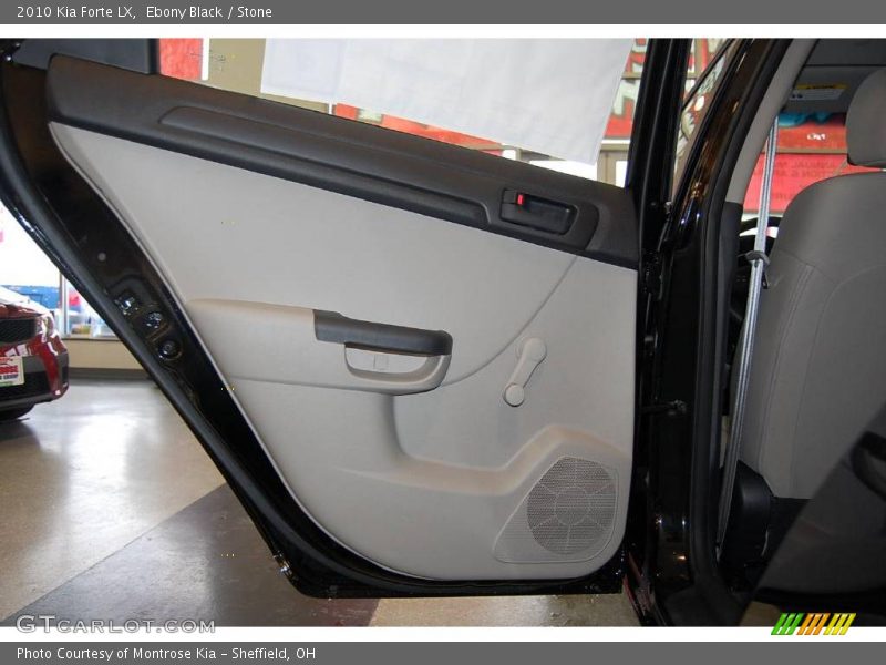 Ebony Black / Stone 2010 Kia Forte LX