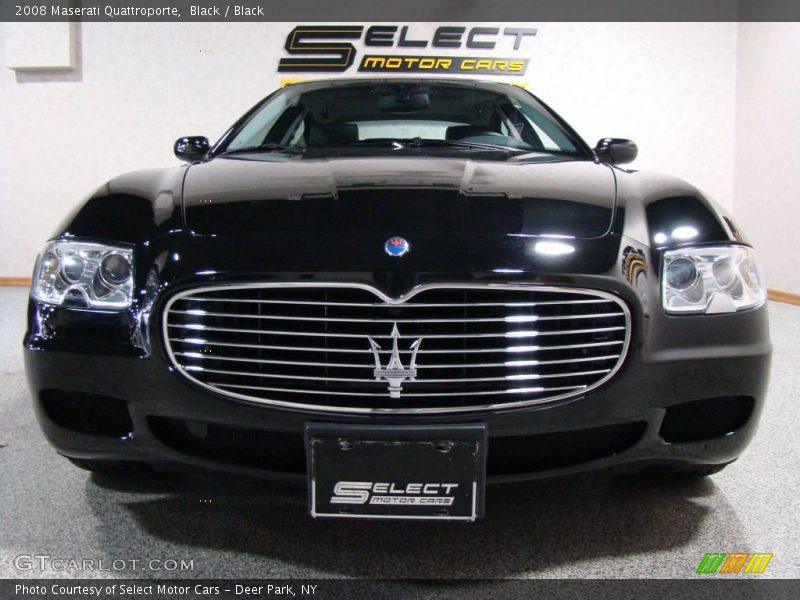 Black / Black 2008 Maserati Quattroporte