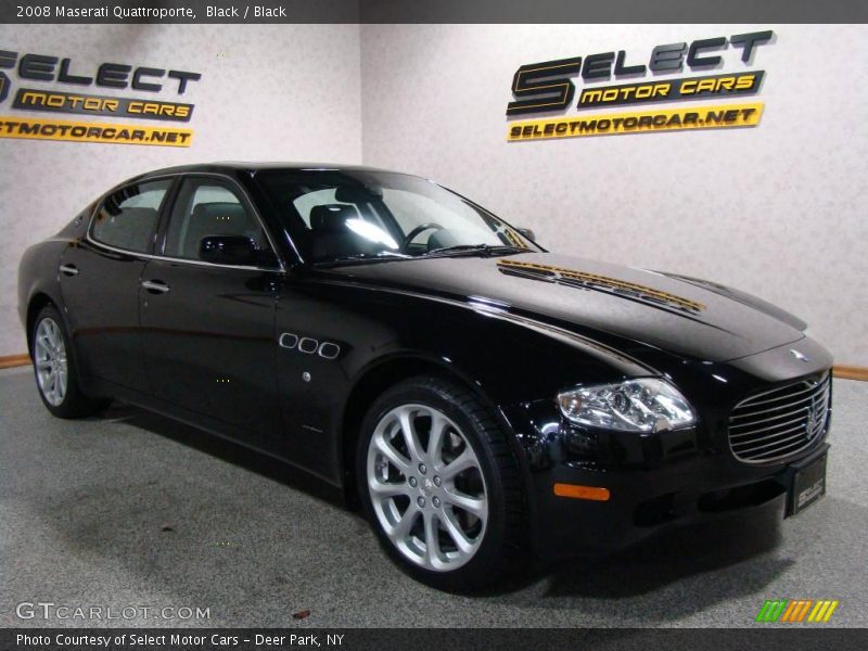 Black / Black 2008 Maserati Quattroporte