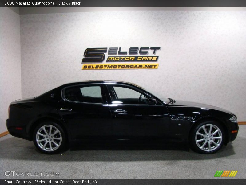 Black / Black 2008 Maserati Quattroporte