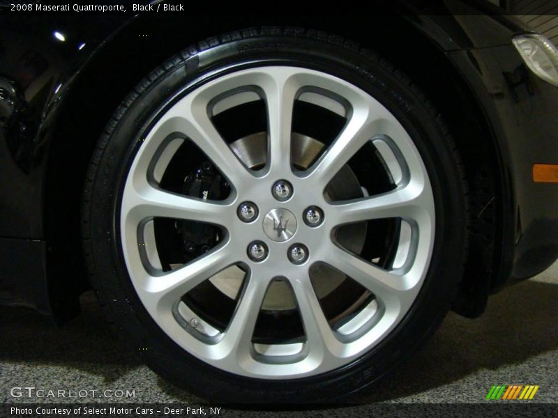 Black / Black 2008 Maserati Quattroporte