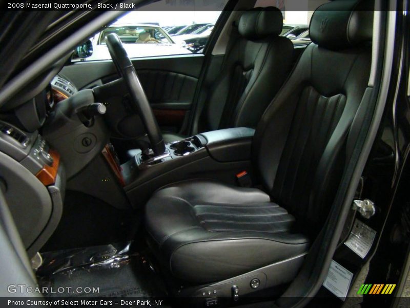 Black / Black 2008 Maserati Quattroporte