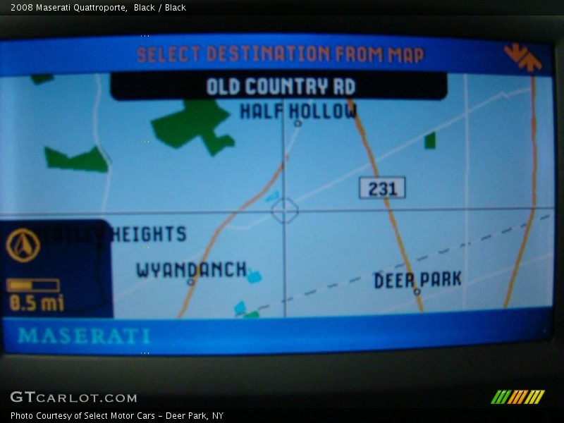 Black / Black 2008 Maserati Quattroporte