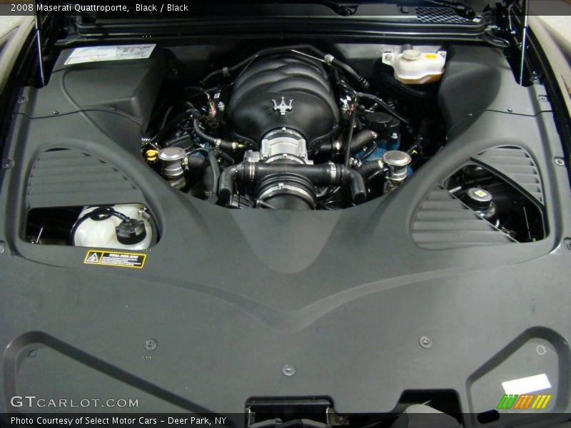 Black / Black 2008 Maserati Quattroporte
