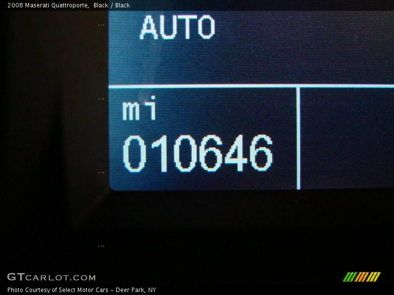 Black / Black 2008 Maserati Quattroporte