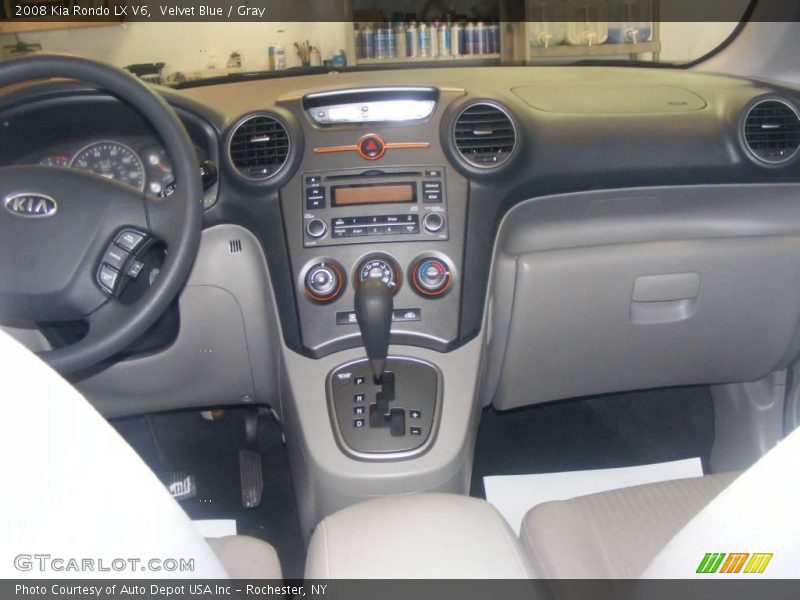 Velvet Blue / Gray 2008 Kia Rondo LX V6