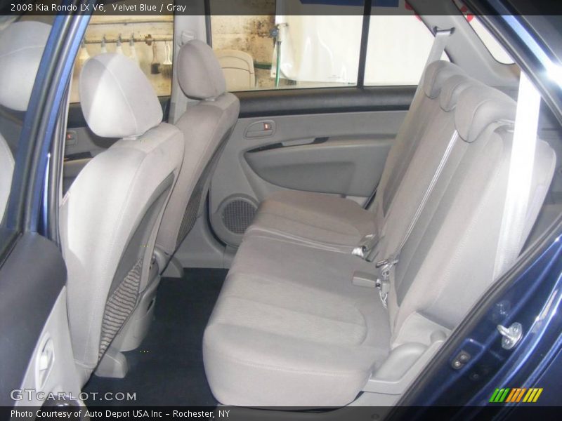 Velvet Blue / Gray 2008 Kia Rondo LX V6