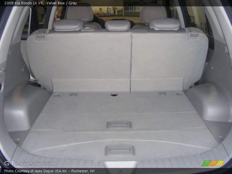 Velvet Blue / Gray 2008 Kia Rondo LX V6