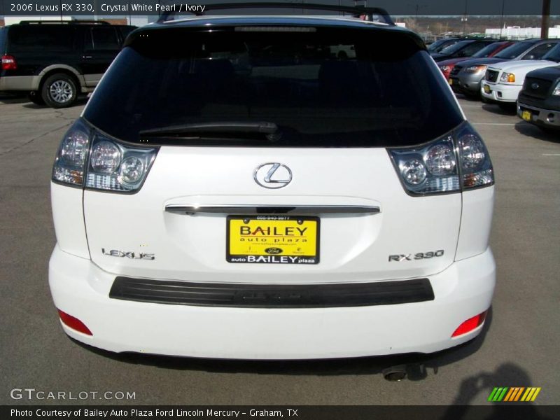 Crystal White Pearl / Ivory 2006 Lexus RX 330