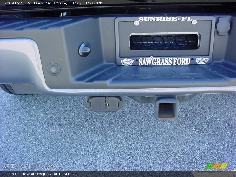 Black / Black/Black 2009 Ford F150 FX4 SuperCab 4x4