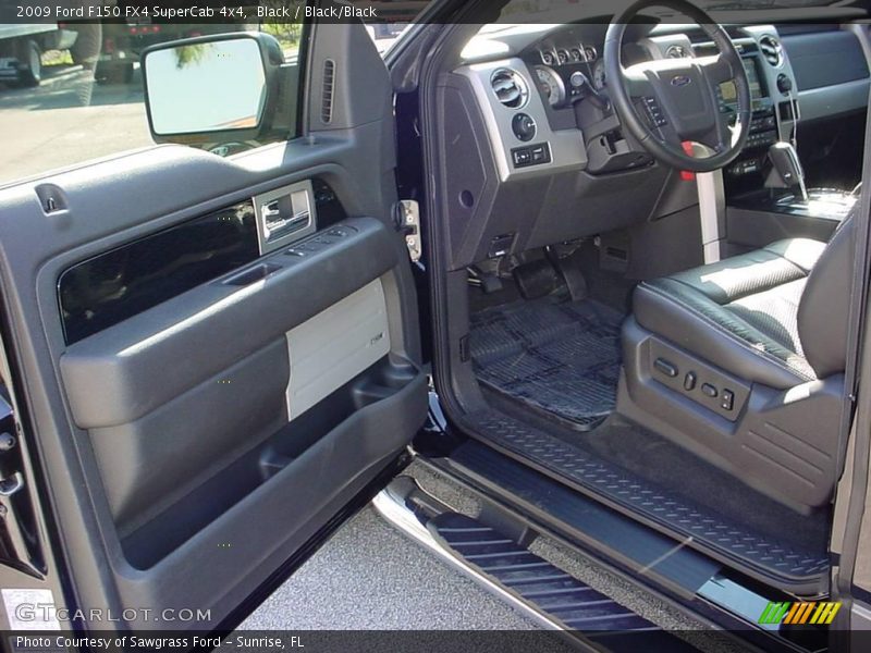 Black / Black/Black 2009 Ford F150 FX4 SuperCab 4x4