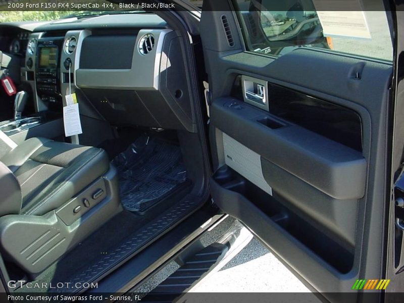Black / Black/Black 2009 Ford F150 FX4 SuperCab 4x4