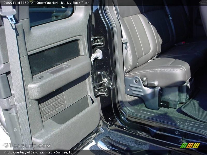 Black / Black/Black 2009 Ford F150 FX4 SuperCab 4x4