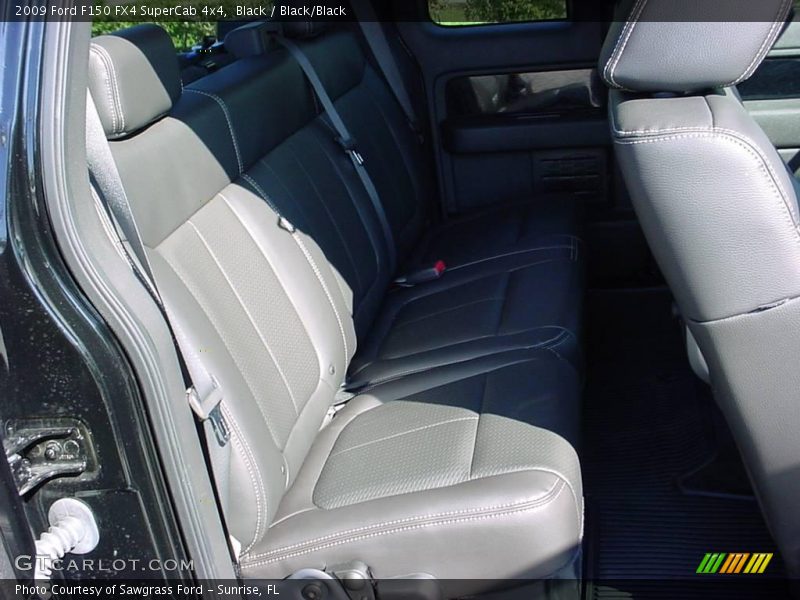 Black / Black/Black 2009 Ford F150 FX4 SuperCab 4x4