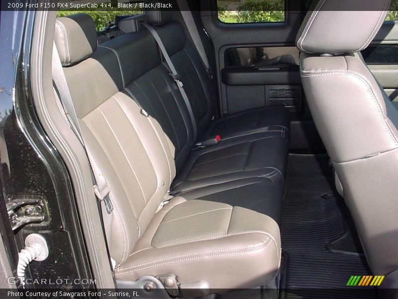Black / Black/Black 2009 Ford F150 FX4 SuperCab 4x4