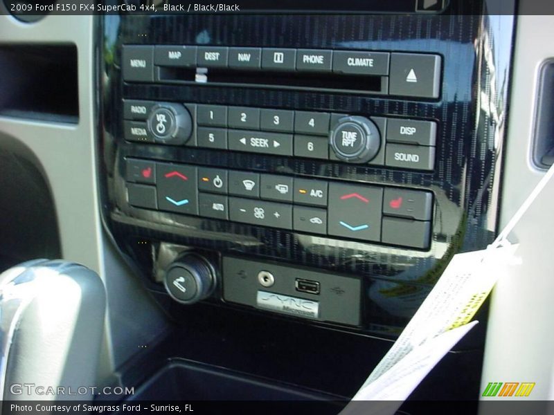Black / Black/Black 2009 Ford F150 FX4 SuperCab 4x4