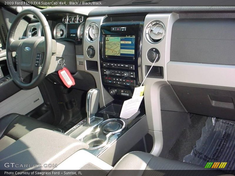 Black / Black/Black 2009 Ford F150 FX4 SuperCab 4x4