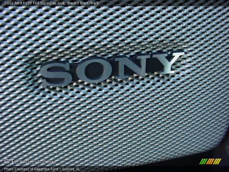 Black / Black/Black 2009 Ford F150 FX4 SuperCab 4x4