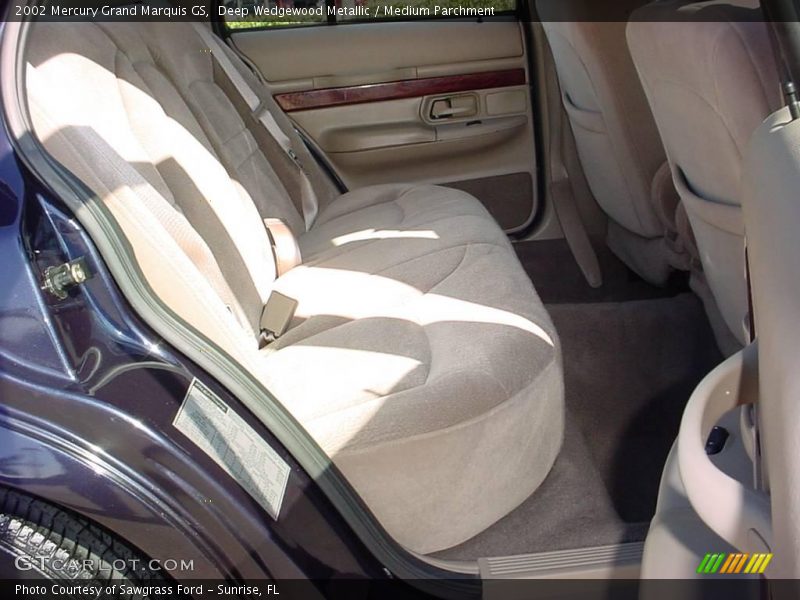 Deep Wedgewood Metallic / Medium Parchment 2002 Mercury Grand Marquis GS