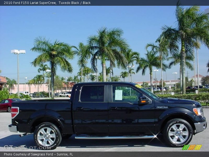 Tuxedo Black / Black 2010 Ford F150 Lariat SuperCrew