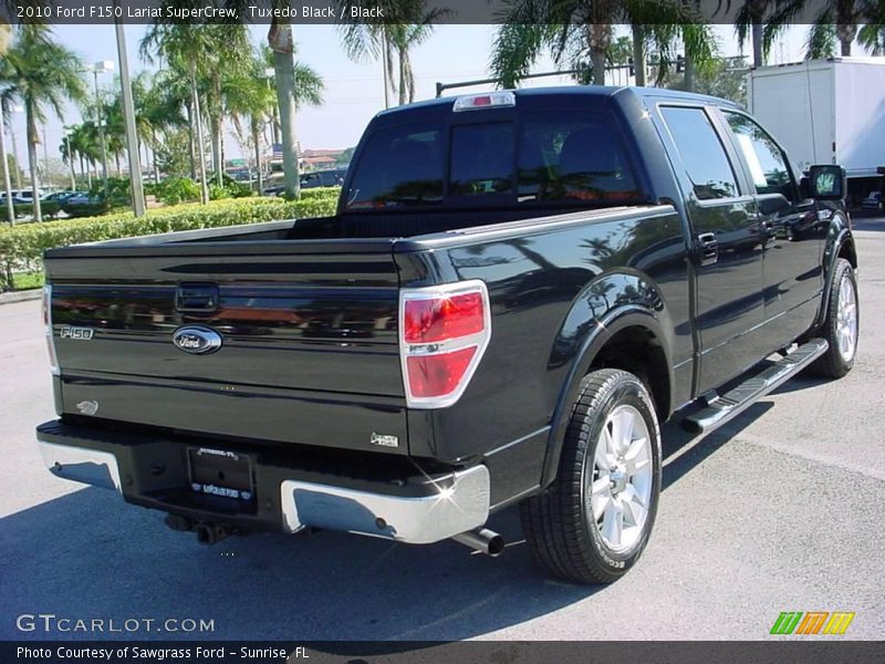 Tuxedo Black / Black 2010 Ford F150 Lariat SuperCrew