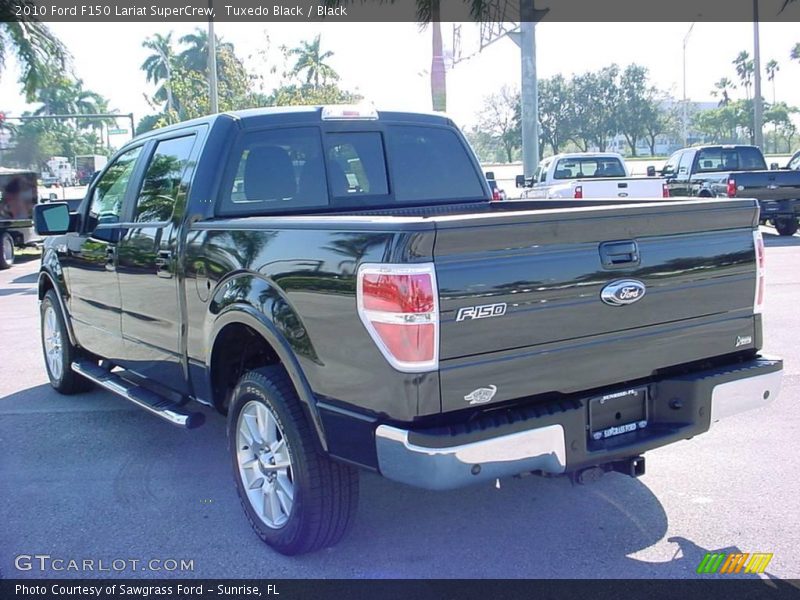 Tuxedo Black / Black 2010 Ford F150 Lariat SuperCrew