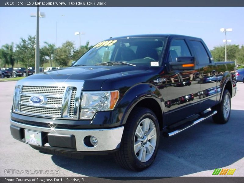 Tuxedo Black / Black 2010 Ford F150 Lariat SuperCrew